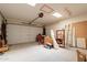Spacious garage interior featuring plenty of room for parking and storage at 2701 E Caldwell St, Phoenix, AZ 85042