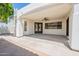 Large covered patio provides shade, comfort, and outdoor entertainment space at 2701 E Caldwell St, Phoenix, AZ 85042