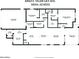 Home floorplan showing the layout of rooms, including the kitchen, bedrooms, bathrooms, living spaces, and garage at 10065 E Tiger Lily Ave, Mesa, AZ 85212