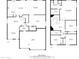 Detailed floor plan showcasing the layout of the home's two floors, including room dimensions at 12376 W Hazelwood St, Avondale, AZ 85392