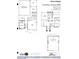 Detailed two-story floor plan featuring four bedrooms, three bathrooms, and a three-car garage at 12950 W Cassia Trl, Peoria, AZ 85383