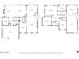 Detailed floor plan showcasing the layout of the home's first and second floors at 1539 W Laurel Ave, Gilbert, AZ 85233