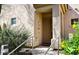 Inviting front entrance with muted, neutral colors and a well-maintained exterior at 16420 N Thompson Peak Pkwy # 2020, Scottsdale, AZ 85260