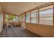 Enclosed sunroom with lots of natural light to enjoy the outdoors indoors at 201 S Greenfield Rd # 129, Mesa, AZ 85206