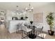 Inviting dining area with open layout, connecting living space and kitchen at 20100 N 78Th Pl # 3084, Scottsdale, AZ 85255