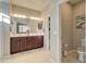 Toilet room featuring neutral walls, carpet, and light fixture at 22601 E Via Las Brisas --, Queen Creek, AZ 85142