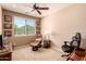 Cozy office space with comfortable seating, natural light, and neutral color palette at 26270 W Horsham Ct, Buckeye, AZ 85396
