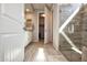 Bathroom with a glass-enclosed shower at 26421 W Zachary Dr, Buckeye, AZ 85396