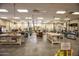 Large workshop featuring multiple work stations and overhead duct collection system at 26421 W Zachary Dr, Buckeye, AZ 85396