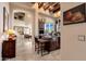 Open-concept kitchen with custom cabinetry and a chef's island at 29308 N 108Th N Pl, Scottsdale, AZ 85262