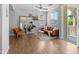 Bright living room with stylish furniture, natural light, and open floor plan at 2941 N Evergreen St, Buckeye, AZ 85396