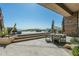 Expansive outdoor patio with a pool and picturesque views of the desert landscape at 41611 N 113Th Pl, Scottsdale, AZ 85262