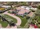 Luxurious estate boasting mature landscaping, a circular driveway, and a large private backyard with a pool and patio at 5220 N Casa Blanca Dr, Paradise Valley, AZ 85253