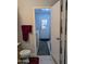 Hallway laundry room with a full size washer and dryer at 7300 N 51St Ave # A259, Glendale, AZ 85301