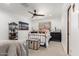 Cozy bedroom with a plush bed, soft lighting, and stylish decor at 8031 N 12Th Ave, Phoenix, AZ 85021