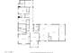 Detailed floor plan showcasing the layout with bedrooms, bathrooms, kitchen, living spaces, and gym at 8031 N 12Th Ave, Phoenix, AZ 85021