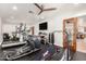 Home gym with exercise equipment including treadmill and elliptical at 8031 N 12Th Ave, Phoenix, AZ 85021