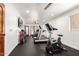Spacious home gym with exercise bike, treadmill, and free weights at 8031 N 12Th Ave, Phoenix, AZ 85021