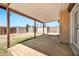 Covered patio provides an ideal space for relaxation and outdoor dining at 9102 N 56Th Ln, Glendale, AZ 85302