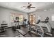 Well-equipped gym with treadmill, elliptical, and weight machines at 13450 E Via Linda St # 1019, Scottsdale, AZ 85259