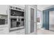 Kitchen features stainless steel appliances, pantry, double oven and recessed lighting at 6092 S Bridal Vail Dr, Gilbert, AZ 85298
