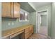 Cozy office nook featuring built-in desk and storage with natural light at 2453 E Nathan Way, Chandler, AZ 85225