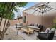 Well-appointed outdoor space with a lounge area, ideal for enjoying fresh air and hosting gatherings at 5756 N 78Th Pl, Scottsdale, AZ 85250