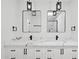 Stylish bathroom featuring dual sinks, quartz countertops, and modern fixtures at 5756 N 78Th Pl, Scottsdale, AZ 85250