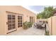 Charming patio with outdoor dining set, perfect for enjoying meals or gatherings, featuring desert landscaping at 5756 N 78Th Pl, Scottsdale, AZ 85250