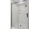 Modern shower with rainfall shower head, glass door, and tiled walls and floor at 5756 N 78Th Pl, Scottsdale, AZ 85250