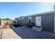 Charming backyard featuring a hardscape patio and easy access to the home at 10951 N 91St Ave # 6, Peoria, AZ 85345