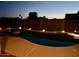 Backyard pool with in-ground lighting, in-ground spa, and safety floatation device at 12512 N 85Th Ave, Peoria, AZ 85381