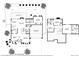 Detailed floor plan showcasing the layout of the home, including the kitchen, bedrooms, living spaces, and outdoor area at 155 W Knox Rd, Tempe, AZ 85284
