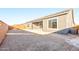 Spacious backyard with patio and block fence at 18840 N 269Th Ave, Buckeye, AZ 85396