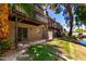 This unit features a covered patio and private balcony with views of the community waterway at 2232 W Lindner Ave # 20, Mesa, AZ 85202