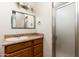 Bathroom with neutral walls, vanity, and shower at 2544 E Elm St, Phoenix, AZ 85016