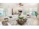 Spacious open-concept living room perfect for modern living and entertaining guests at 3530 S Bandit Rd, Gilbert, AZ 85297