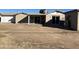 Spacious backyard with a covered patio and partial fence, perfect for outdoor enjoyment at 3539 W Davidson Ln, Phoenix, AZ 85051