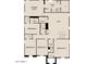 Detailed floor plan of the second story, featuring 5 bedrooms, 3 baths, a loft, and a laundry at 5531 W Hopi Trl, Laveen, AZ 85339