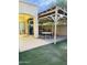 Covered patio and backyard area great for outdoor dining and recreation at 7136 N 73Rd Dr, Glendale, AZ 85303