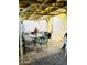 Covered patio with outdoor seating, ideal for relaxing and dining al fresco at 7136 N 73Rd Dr, Glendale, AZ 85303