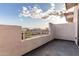 Private patio offers an outdoor space with a view of the neighborhood at 1056 N Miller Rd, Tempe, AZ 85288