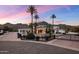 Elegant home with gated entry, mature landscaping, and a mountain view backdrop at 11809 S Montezuma Ct, Phoenix, AZ 85044