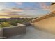 Outdoor patio featuring neutral colors and beautiful views at 12006 E Yucca St, Scottsdale, AZ 85259