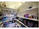 Organized pantry with abundant shelving and various storage containers at 14034 S 34Th Pl, Phoenix, AZ 85044