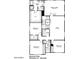 Second-floor plan with the owner's suite, bathroom, loft, three bedrooms, and a laundry room at 17424 W Willow Ave, Surprise, AZ 85388