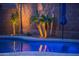 Backyard featuring a sparkling pool with clear blue water and meticulously landscaped surroundings at 17424 W Willow Ave, Surprise, AZ 85388