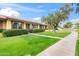 Well-maintained front yard featuring green lawn and mature tree, complemented by a sidewalk and street view at 2528 N 22Nd Dr, Phoenix, AZ 85009