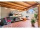 Outdoor patio with workstation and grill at 2528 N 22Nd Dr, Phoenix, AZ 85009