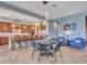 Open concept dining area with pendant lighting and view to kitchen at 30909 N 27Th Ave, Phoenix, AZ 85085